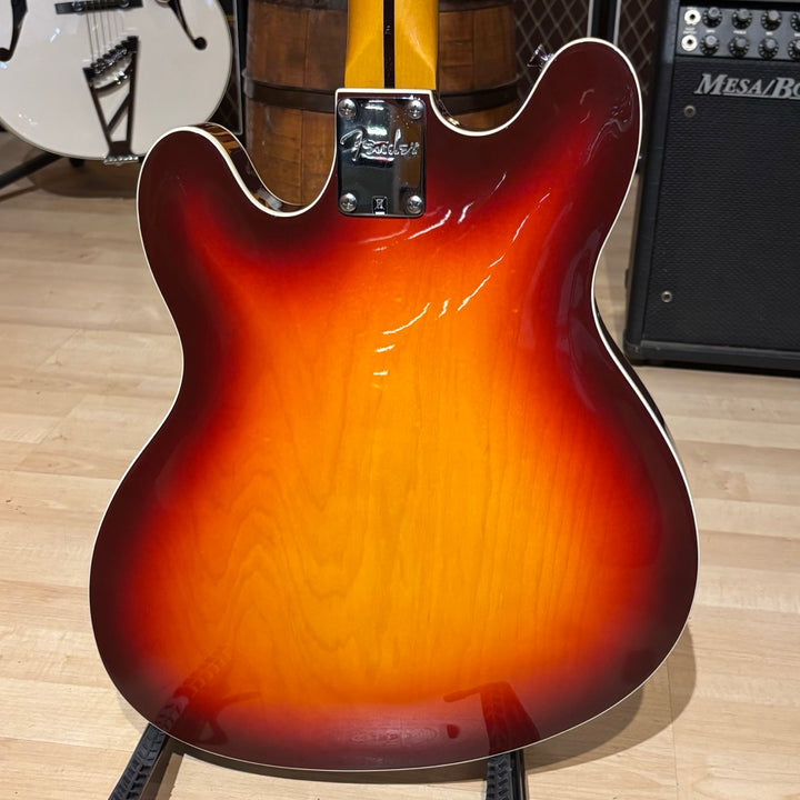Fender - Modern Player Starcaster 3 Tone Sunburst - Maple ( No Case Or Bag) - USED