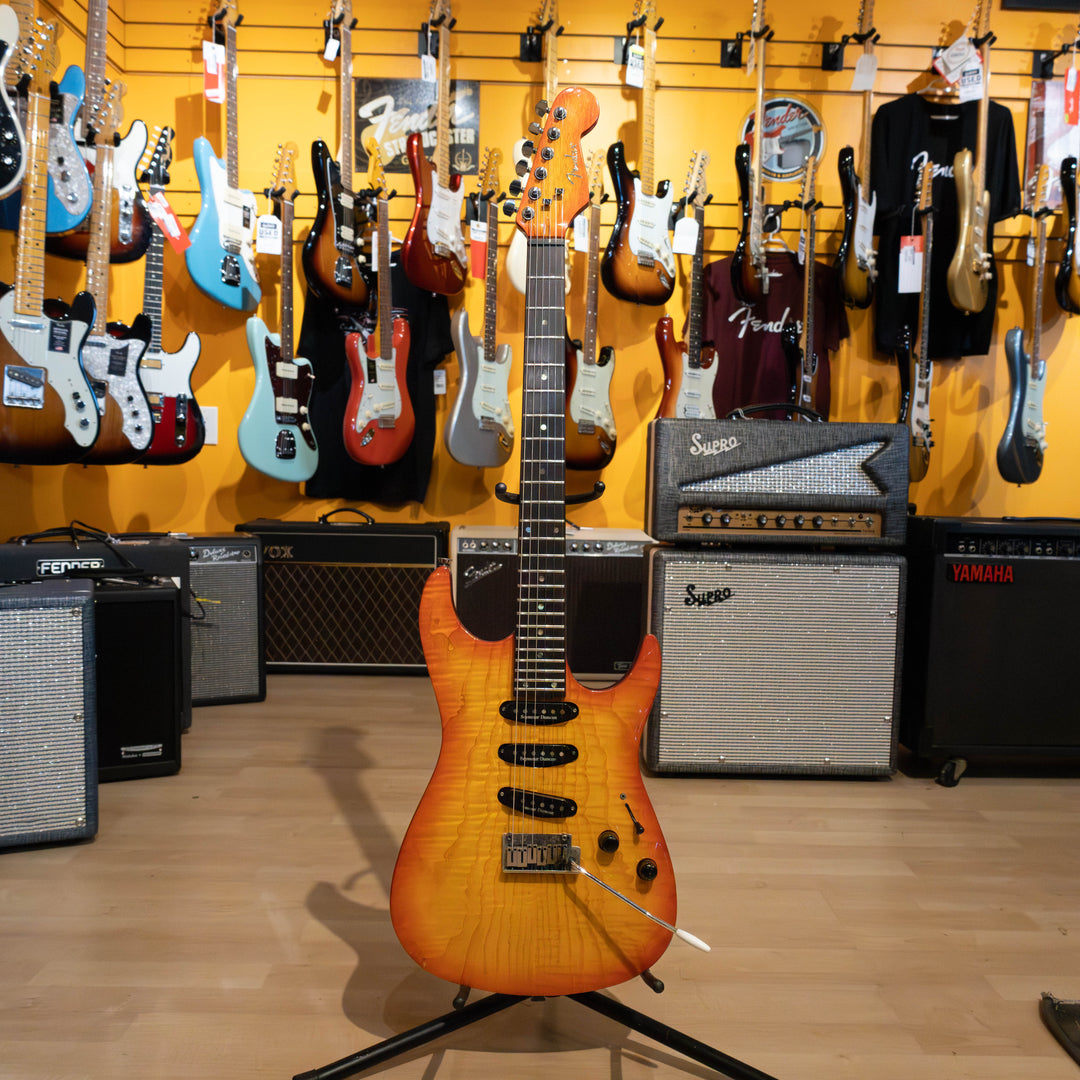 Fender - LTD Edition Showmaster Super Strat Set Neck w/ Duncan SSL-52 Set (2004) - USED Electric Guitar