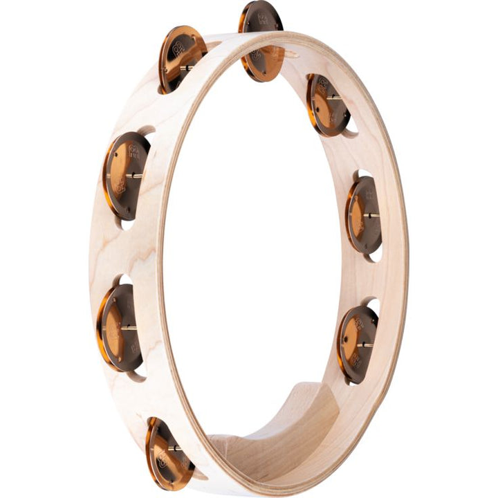 Meinl Percussion 10" Artisan Edition Tambourine Single row Solid cymbal bronze 44mm jingles