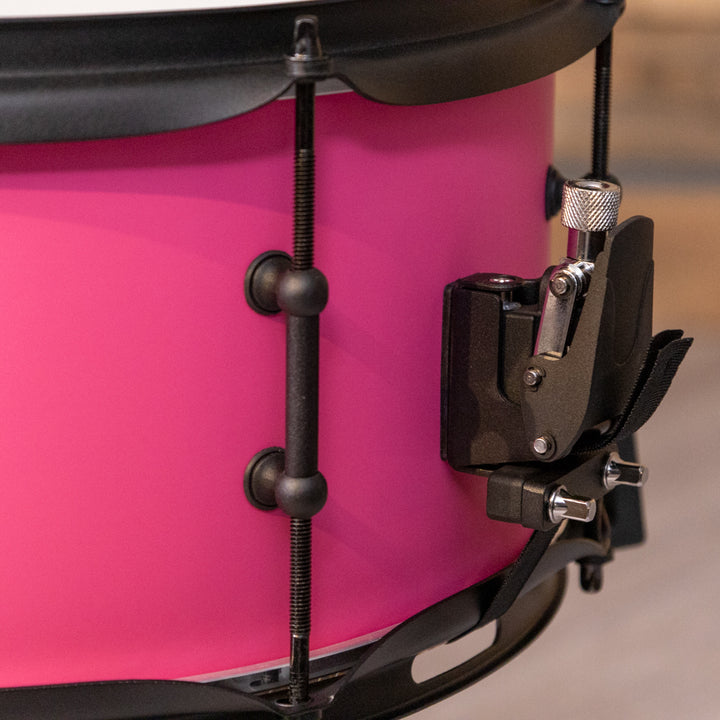 SJC Drums PFS6514FBMMWBJ Pathfinder Snare Drum 6.5x14 - Mad Magenta, Black HW