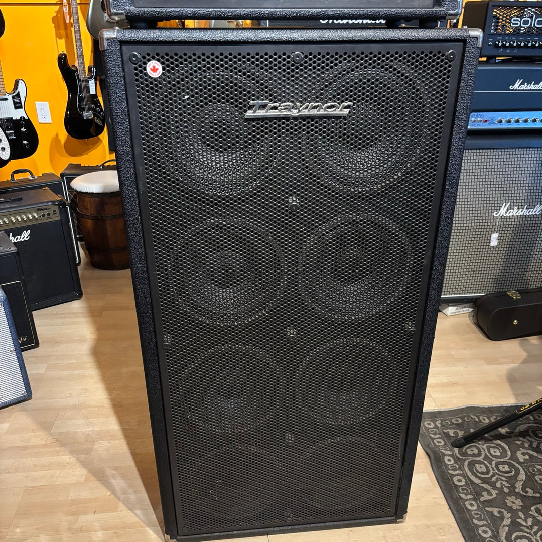 Traynor - YBA 300 All Tube 300 Watt Bass Head  w/ Matching Traynor "TC- 810" Cabinet - USED