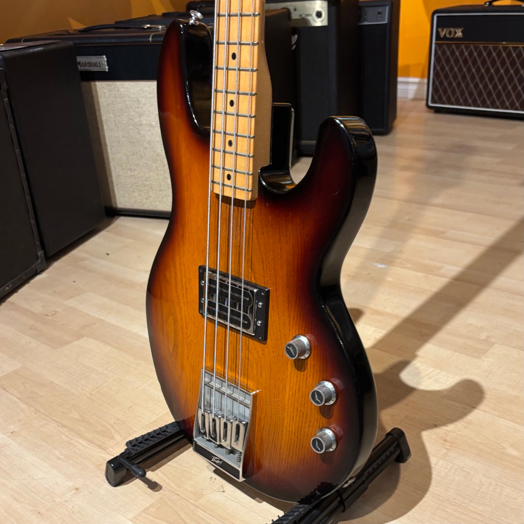 VINTAGE Peavey - T45 Bass  w/ Rouge Valley Bag ( Ash/Maple -3 Tone Sunburst) Early 1980's - USED