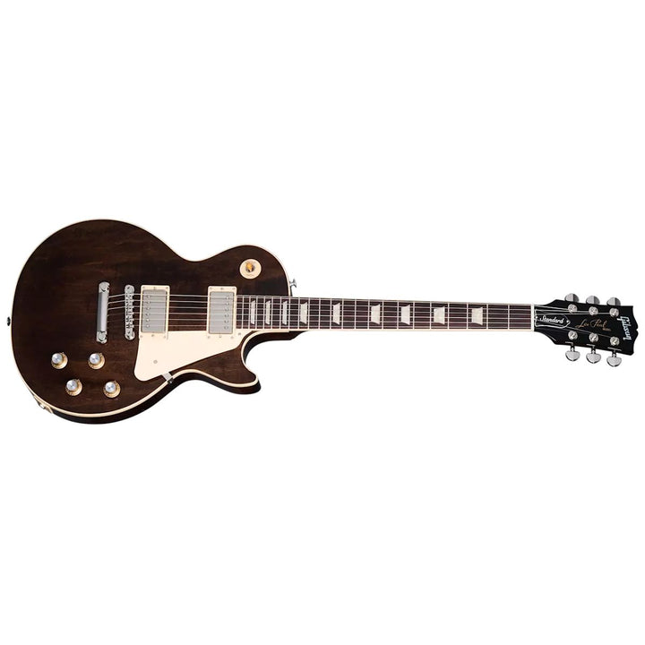 Gibson Les Paul Standard 60s Plain Top Electric Guitar with Hardshell Case - Dark Walnut