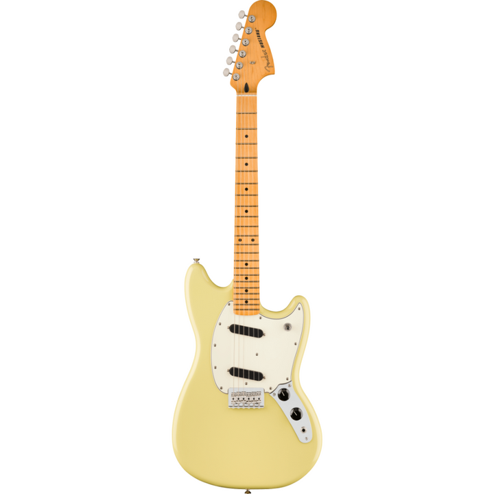 Fender Player II Mustang  (Hialeah Yellow) Maple Fingerboard