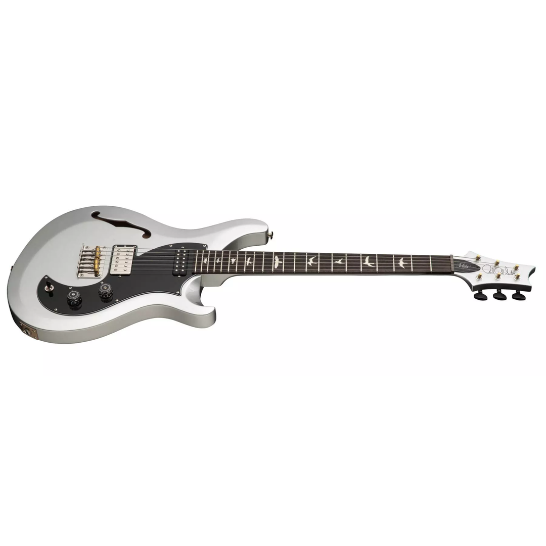 PRS S2 Vela Semi-Hollow Electric Guitar with Gigbag - Platinum Metallic