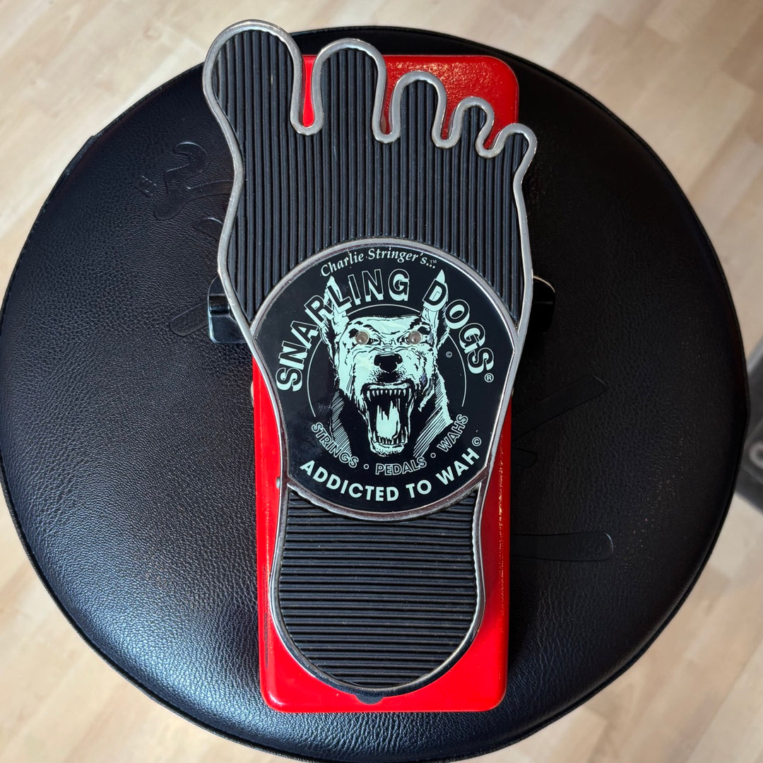 Snarling Dog  - Whine O Addicted To Wah - 3 Stage Wah Pedal (Red - No Box ) - USED