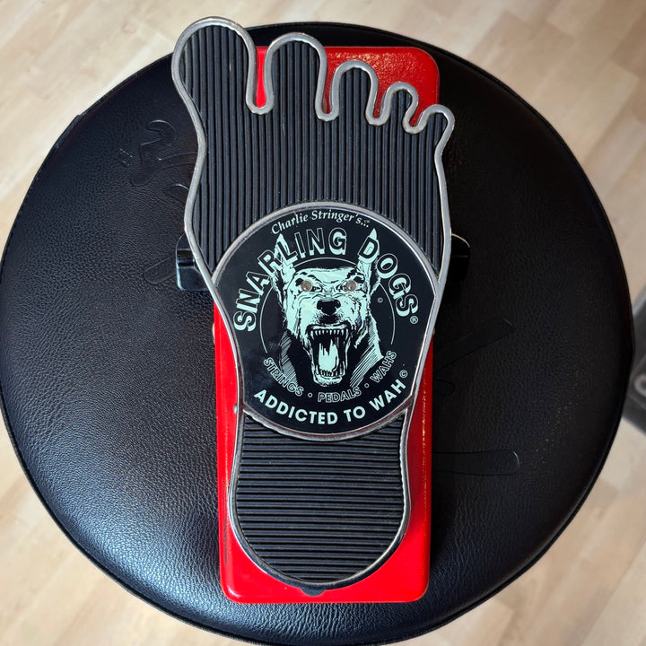 Snarling Dog  - Whine O Addicted To Wah - 3 Stage Wah Pedal (Red - No Box ) - USED