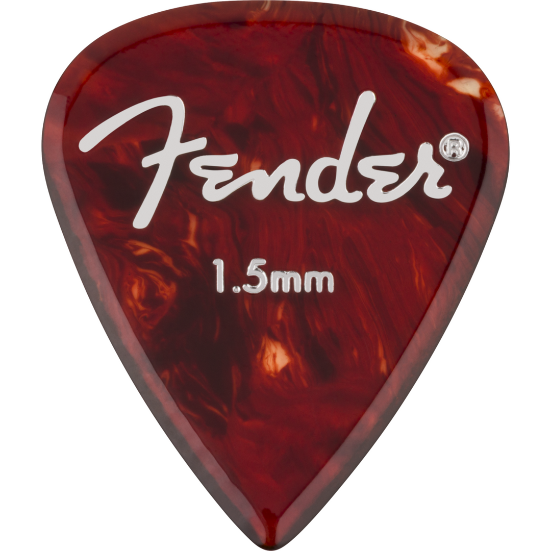 Fender Aero Acrylic Picks -  6-count -  1.5mm