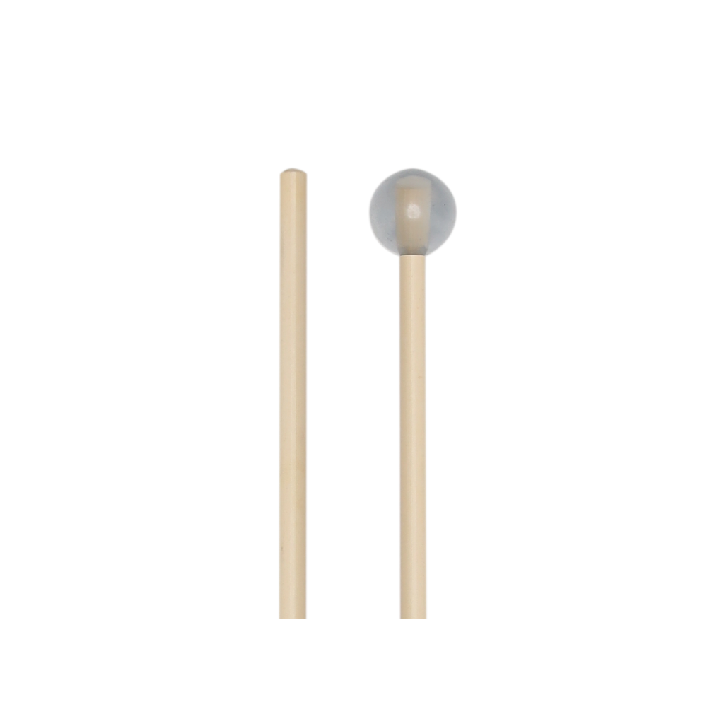 Vic Firth M431 Articulate Series Keyboard Mallet 1 1/8" Lexan, Round (Clear)