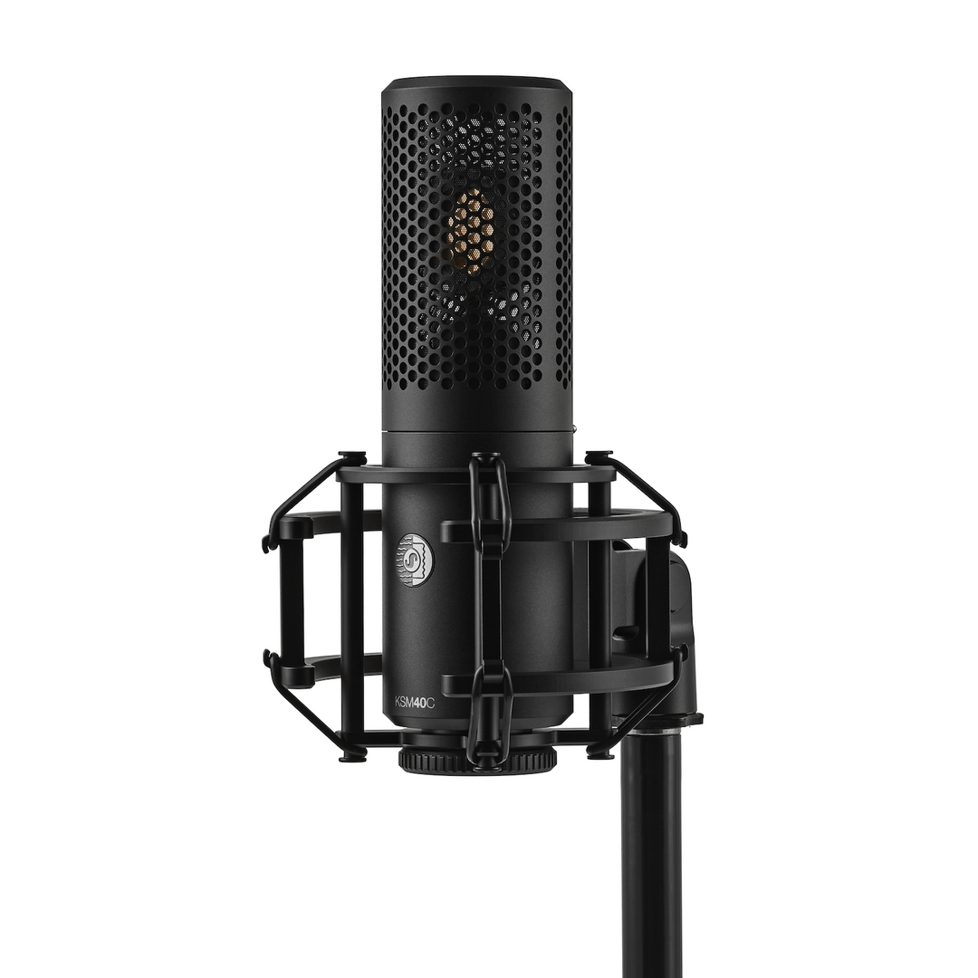 Shure KSM40C Cardioid Condenser Microphone with Shock Mount