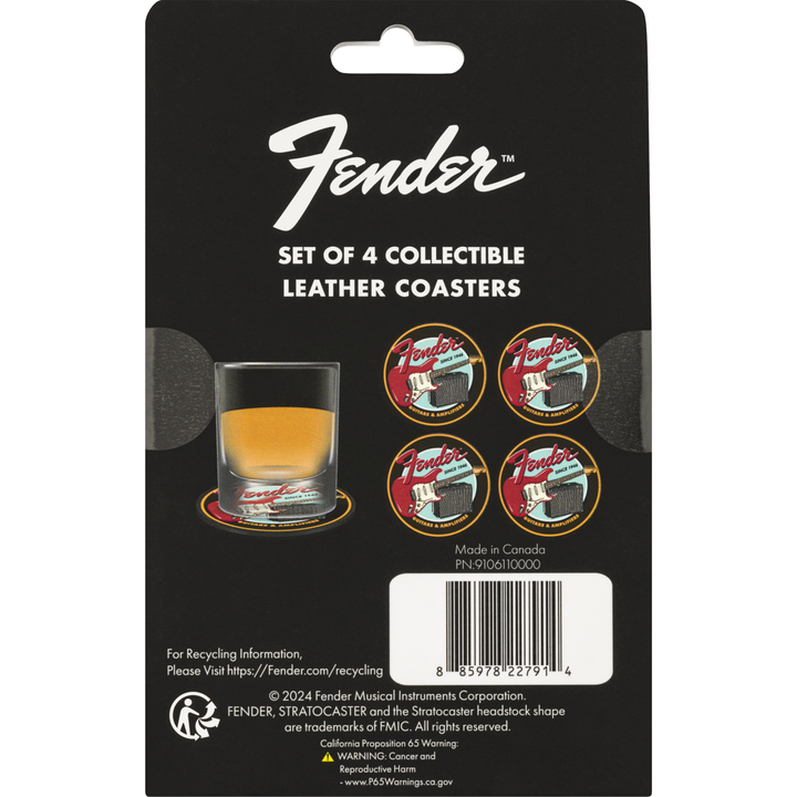 Fender™ 1946 Guitars & Amps Coaster Set