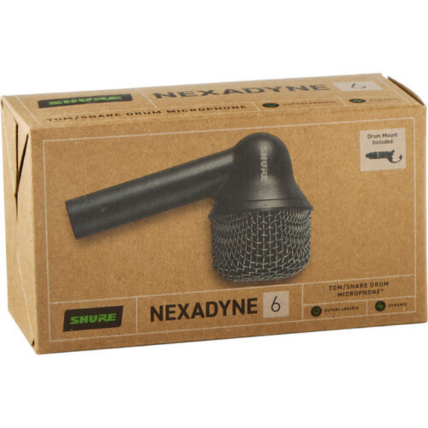 Shure NXN6 Nexadyne 6 Supercardioid Dynamic Tom/Snare Microphone