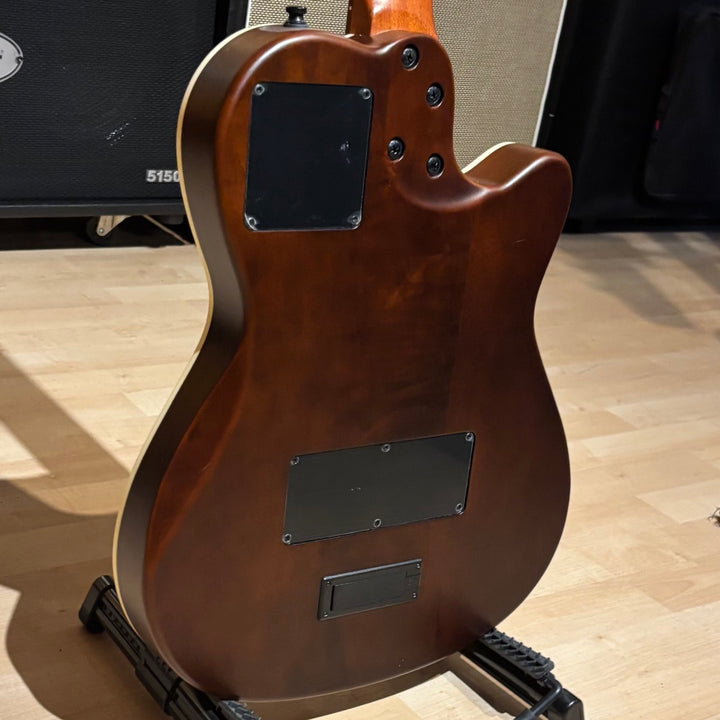 Godin - LEFTY Multiac Encore Nylon w/ DLX Godin Bag (Natural Cedar-2022) - USED