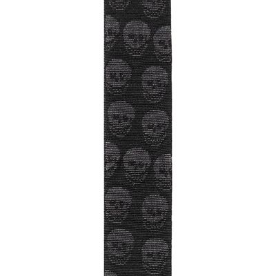 D'Addario 50TB00 50Mm Guitar Strap - Skulls Black Tub