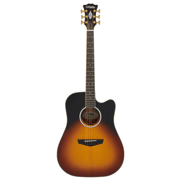 D'Angelico DAED500VSNGP2 Bowery Dreadnought CE Includes Hard Case - Vintage Sunset