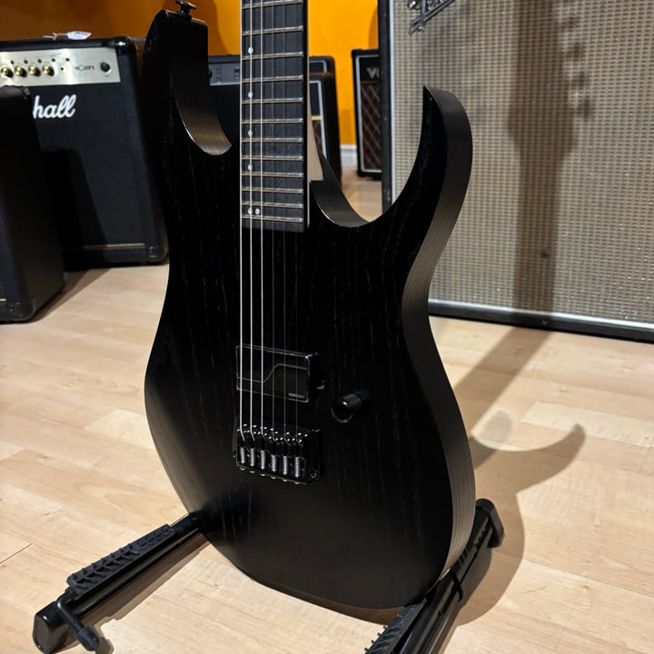 Ibanez - Prestige RGR5111RB Electric Guitar (Hardtail - Weathered Black w/OHSC)