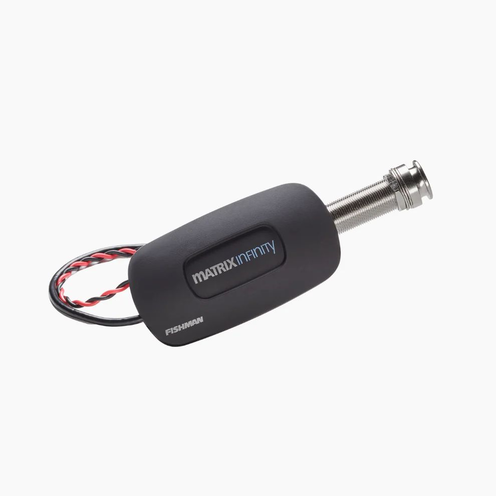 Allparts PU-1821-000 Fishman® PRO-MAK-NFV Matrix Infinity® VT Pickup and Preamp System - Uke Pickup