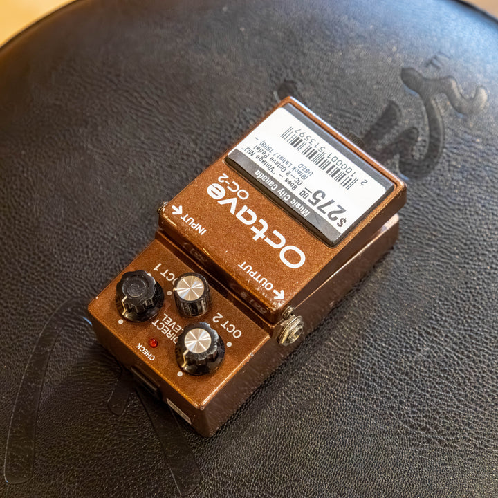 Boss - "Vintage MIJ" OC-2 Octave Pedal (Black Label / 1988) - USED