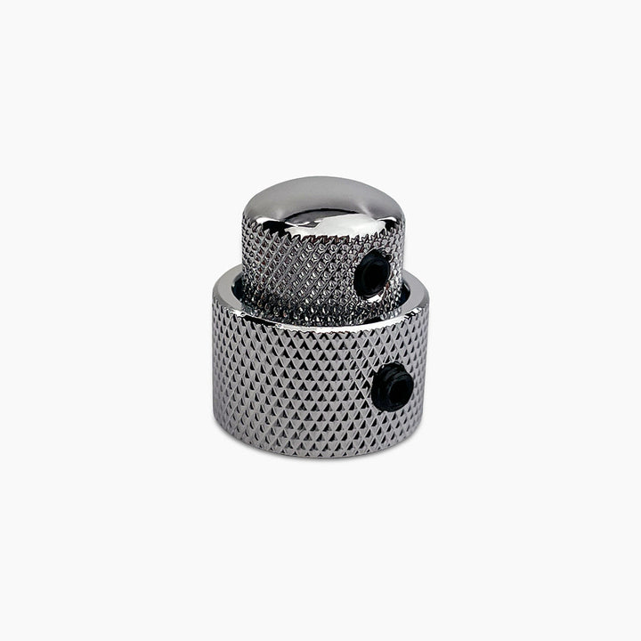 Allparts MK-0138 Stacked Concentric Knob Set Chrome