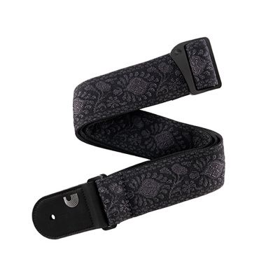 D'Addario 50TB01 50Mm Guitar Strap - Monterey Black T