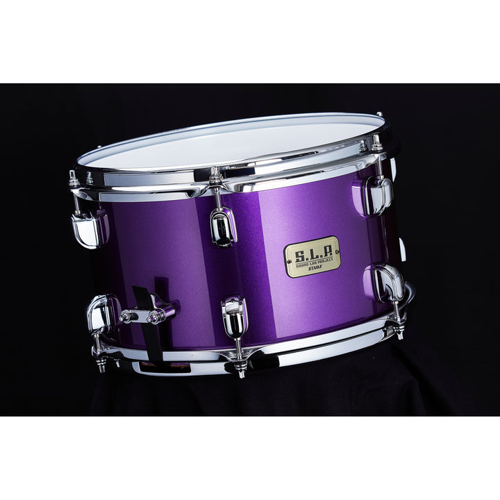 Tama LBU127CGPP- Tama S.L.P. 12 x 7  Bubinga "Artist Model" Snare Drum Galactic Purple