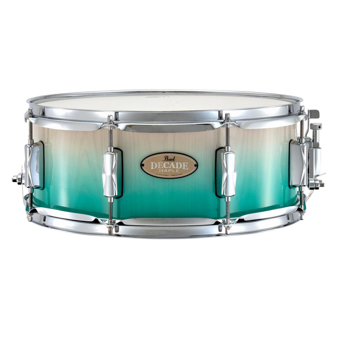 Pearl Decade Maple Artisan 5-Piece Shell Pack (22,10,12,16,SD) - White Beach Pine Fade