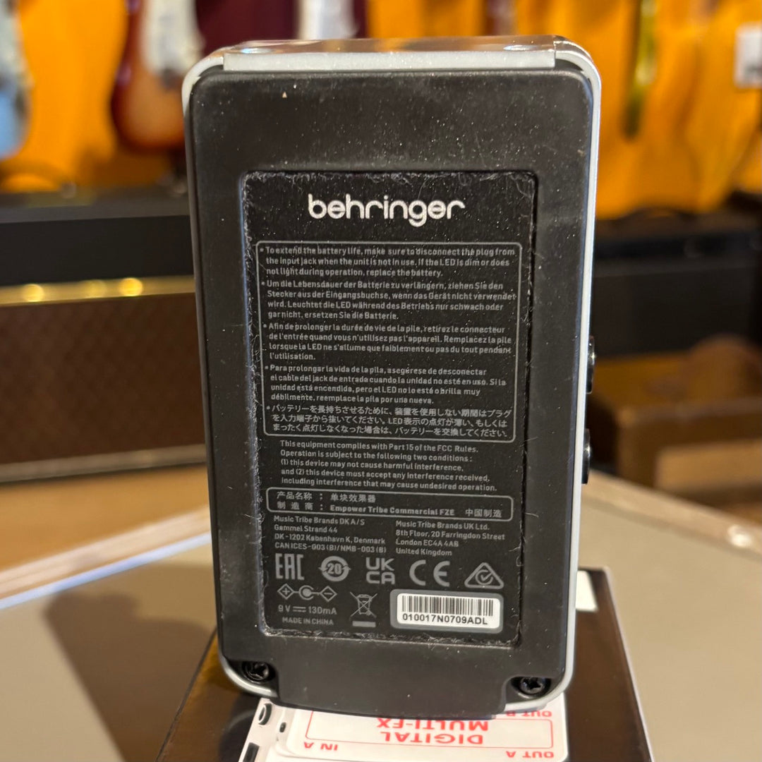 Behringer - FX600 Digital Multi FX Pedal w/ Box - USED