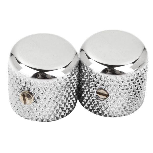 Fender Pure Vintage '52 Telecaster Knurled Knobs - Chrome