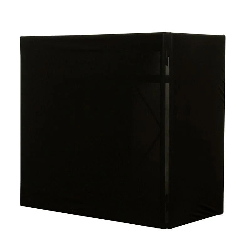 Elevate your event presentation with the Accu-Stand Pro Event Table Scrim BLK. This precisely fitting black scrim is designed to seamlessly cover the Pro Event Table series including Pro Event Table, Pro Event Table II, Pro Event Table MB, and Pro Event TBL 2 MB. Conceal unsightly cables and create a polished, professional appearance effortlessly.