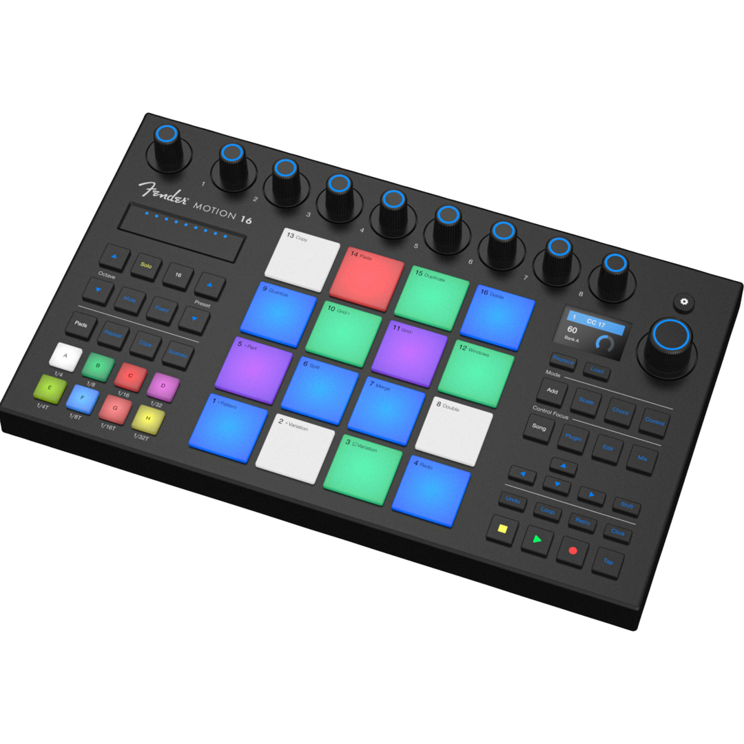 Fender MOTION16 16 Pad & transport MIDI Controller