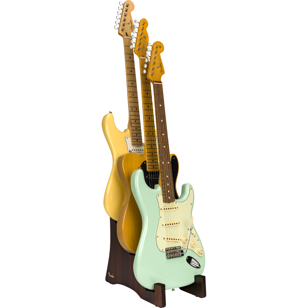 Fender Guitar Stand - Deluxe Wooden 3-Tier Multi Stand
