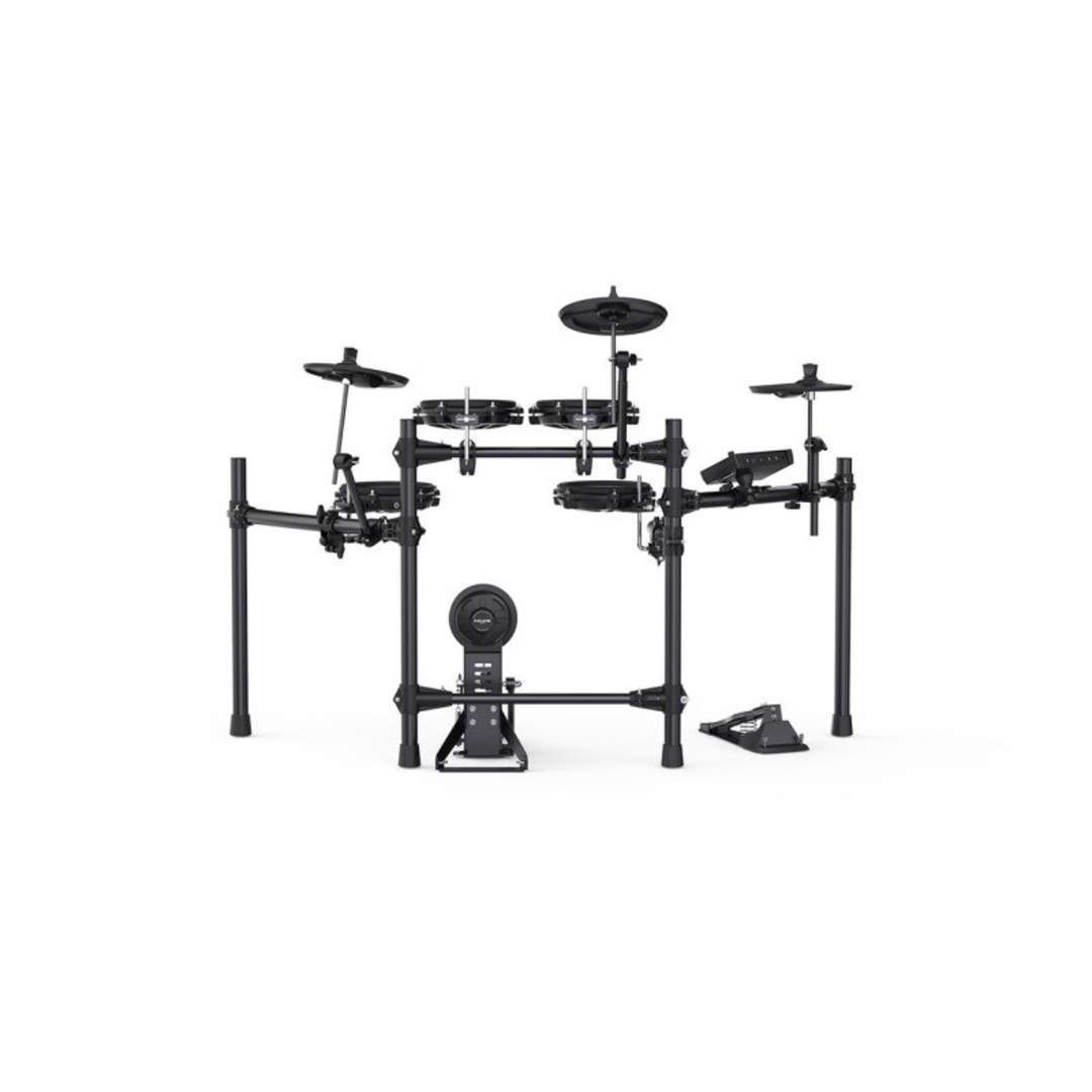 Nux DM-210K All Mesh Head Digital Drum Kit with Motorcycle Style Drum Throne