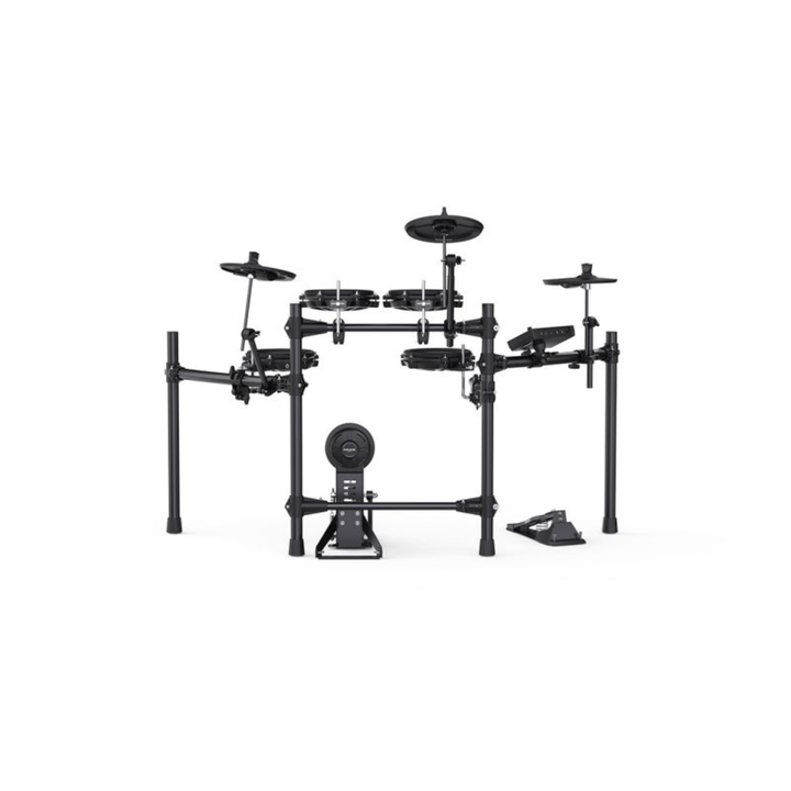 Nux DM-210K All Mesh Head Digital Drum Kit with Motorcycle Style Drum Throne