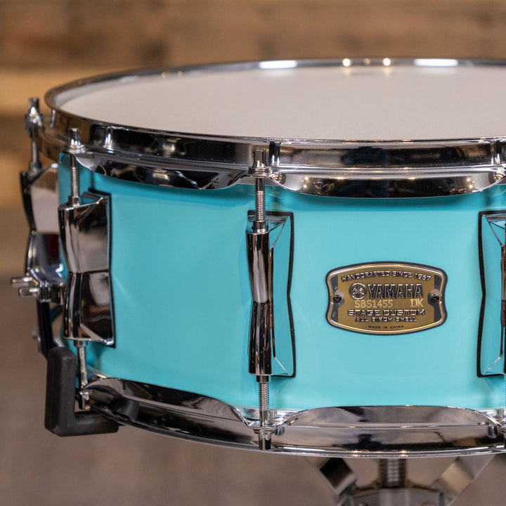 Yamaha SBS1455 - Stage Custom Birch 14x5.5 Snare Drum - MSG Matte Surf Green