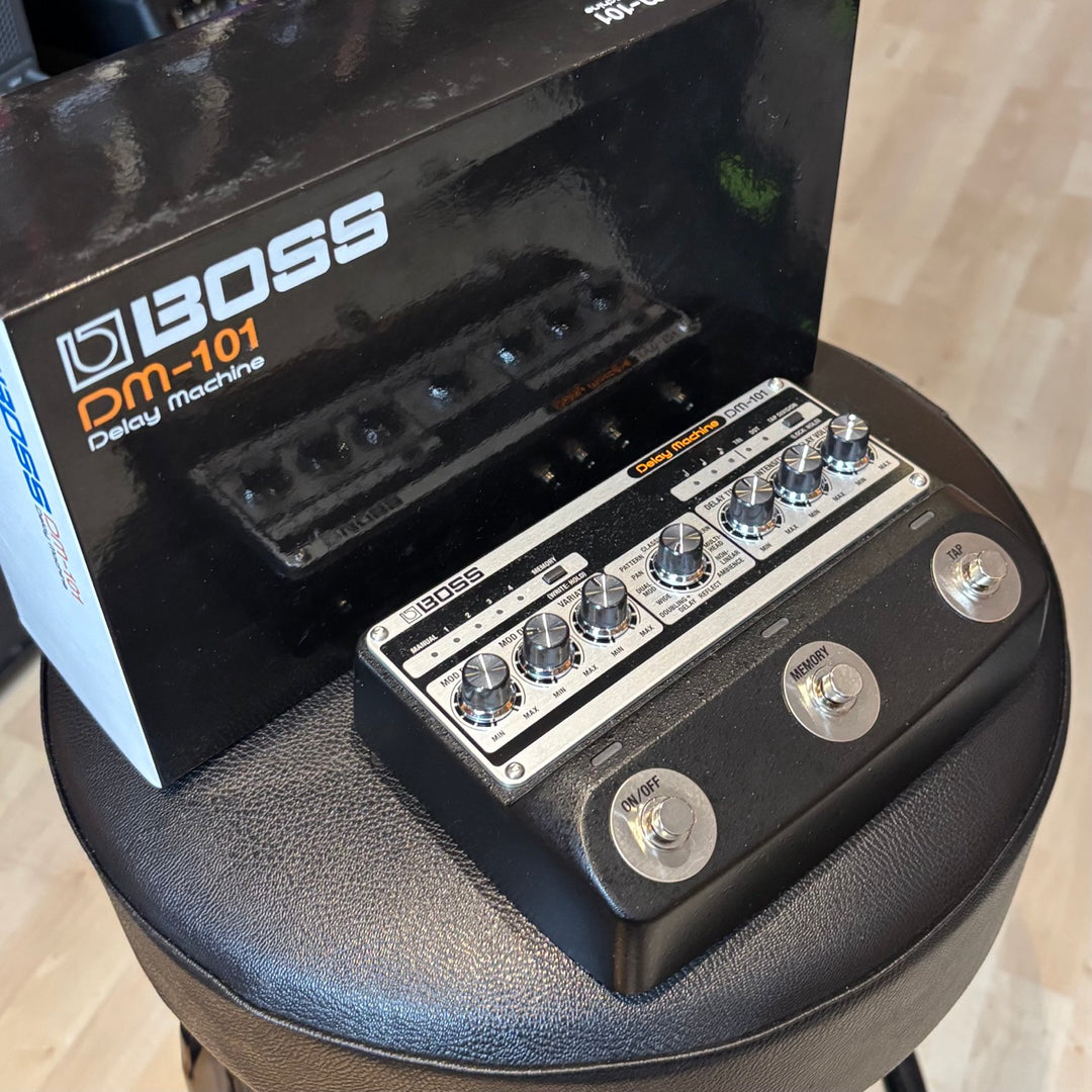 Boss - DM101 Analog Delay Machine w/Box, Power Supply & User Guide (MINT - 2024) - USED