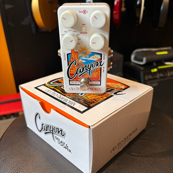 Electro Harmonix - Canyon Delay & Looper Pedal w/ Box & PWR Supply - USED