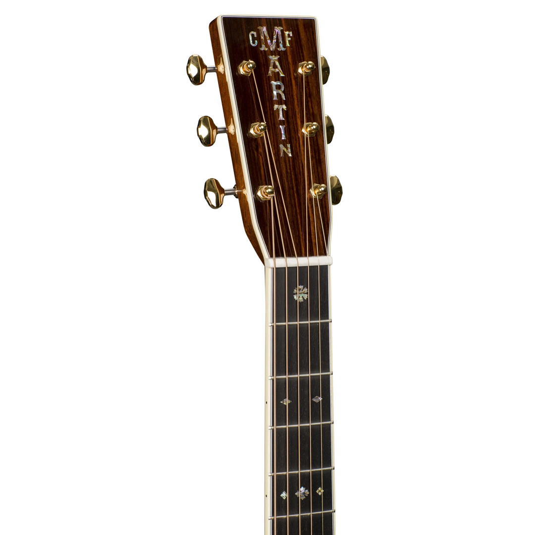 Martin OM-42 Acoustic Guitar w/ Hardshell Case, Left-handed - Natural