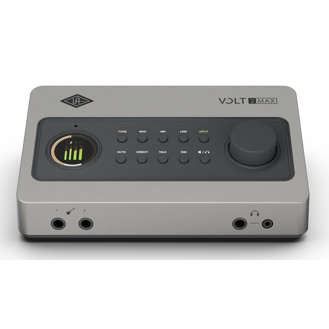 Universal Audio Volt 2 Max 10-in / 4-out USB Audio Interface with Onboard Tone Shaping and Compression