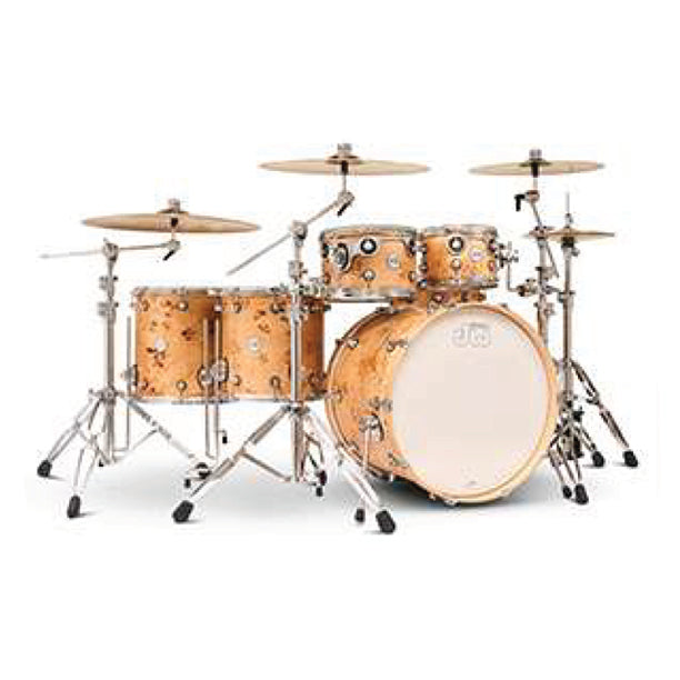 DDEM2216MB-L26 - DW Design 6PC  Natural Mapa Matte Birch Shell Exotic Mapa Burl