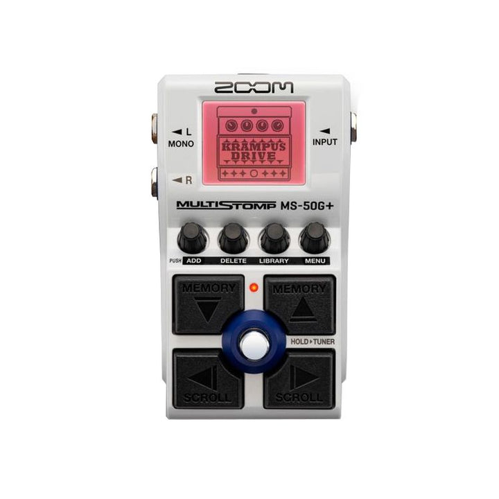 Zoom MS-50G+ MultiStomp Guitar Pedal