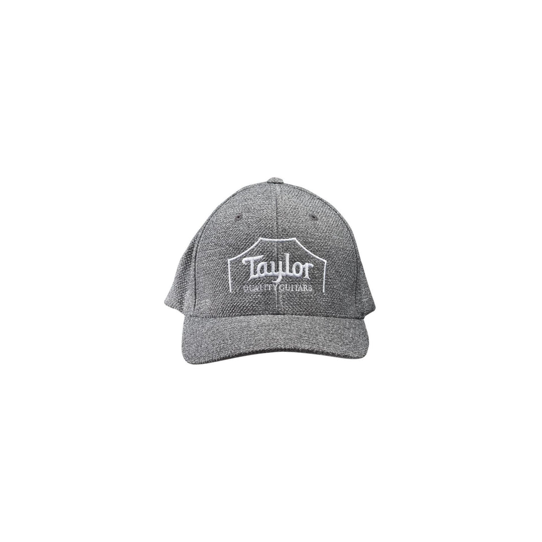 Taylor Flex Fit Cap,Crown Logo,Melange Heather,S/M