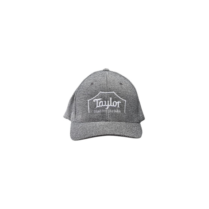 Taylor Flex Fit Cap,Crown Logo,Melange Heather,S/M