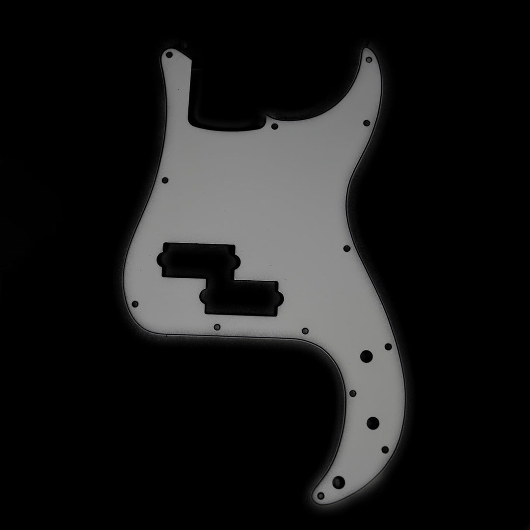 Allparts PG-0750 Pickguard for Precision Bass® White 3-ply (W/B/W) .090