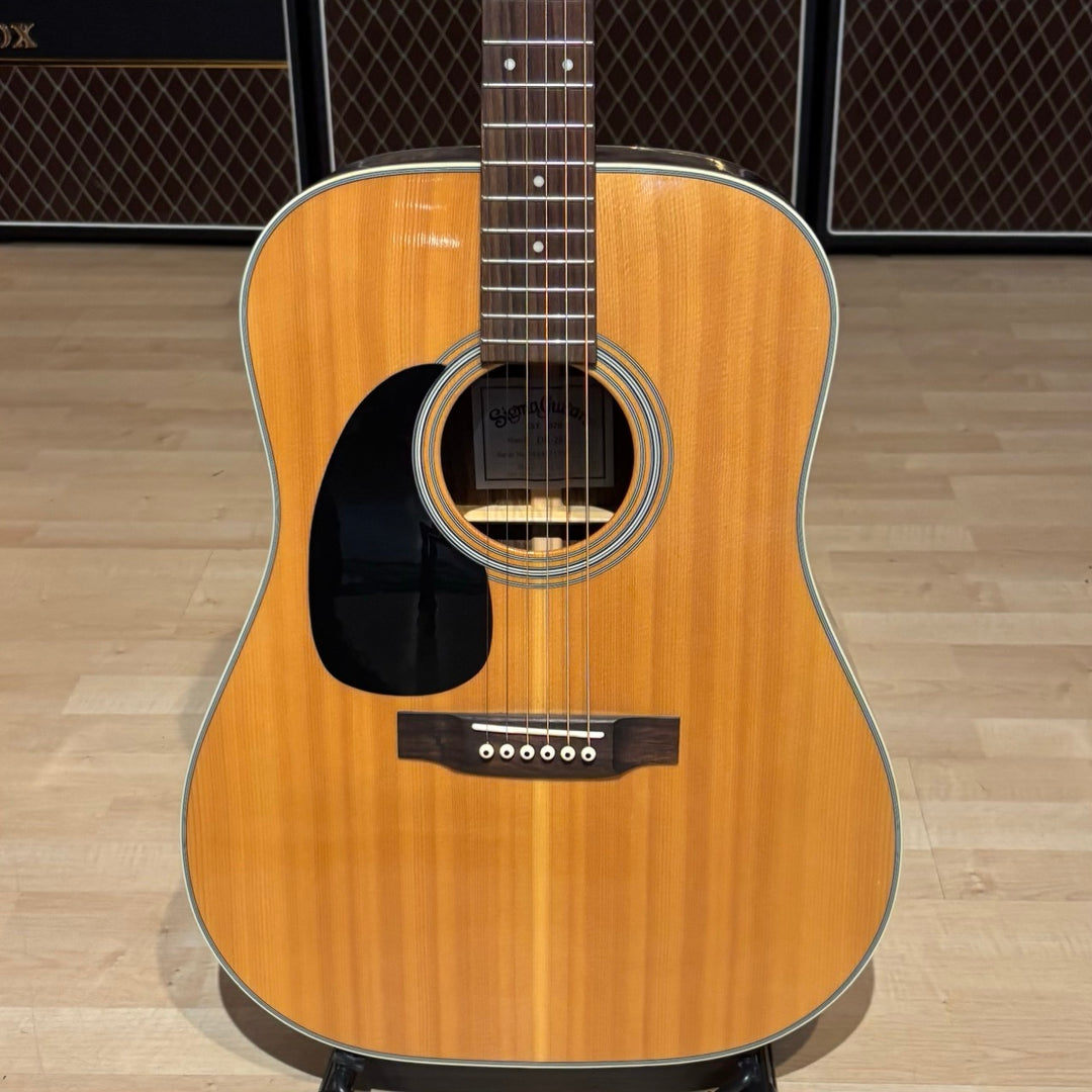 Sigma - D28L Left Handed w/ Hard Shell Case (Natural  Spruce & Rosewood - MINT - 2014) - USED