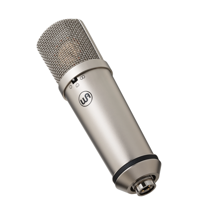 Warm Audio WA87JR FET Transformerless Multi-Pattern 87 style condenser Mic - Nickel