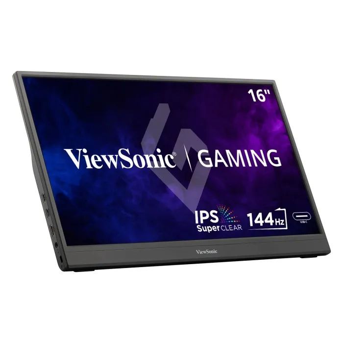 Viewsonic VX1654 15.6" Portable IPS Gaming Monitor  1080p, 144Hz, FreeSync, 60W USB-C