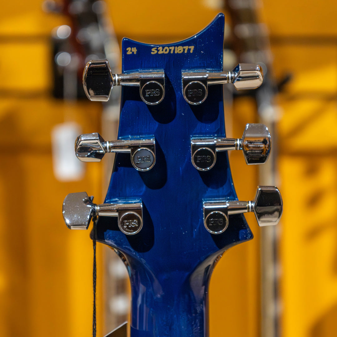 PRS S2 Custom 24 (Lake Blue Burst) 112818::LB: