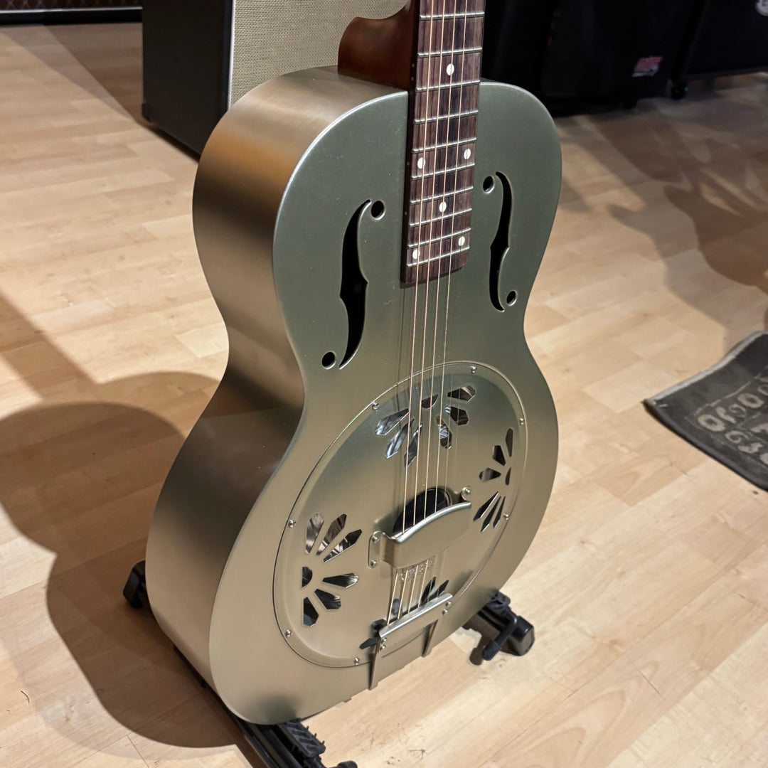 Gretsch - Roots Collection Honeydipper Brass Body- Biscuit Cone Resonator  w/ HD Case (2022) - USED