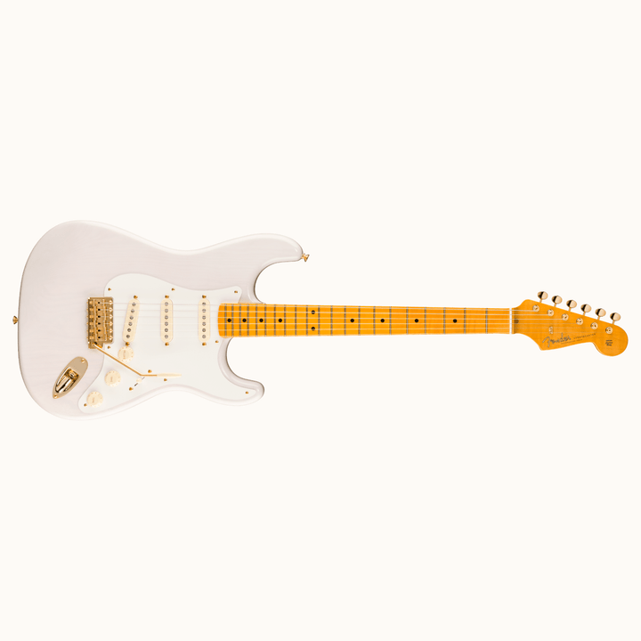 Fender Limited Edition American Vintage II '57 Stratocaster, Maple Fingerboard, White Blonde Electric Guitar