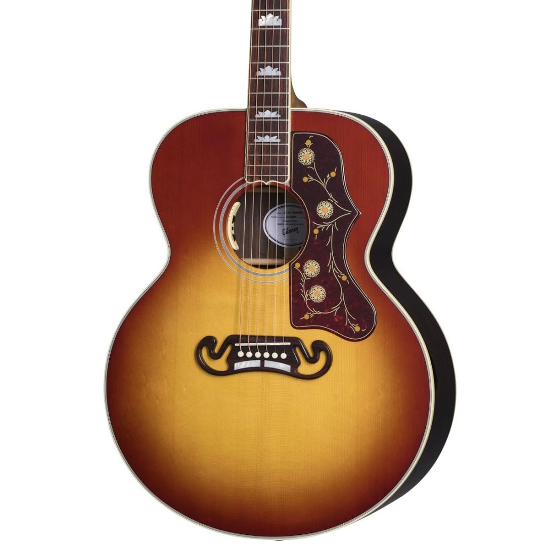 Gibson SJ-200 Standard Rosewood Jumbo Acoustic/Electric Guitar with Hardshell Case - Rosewood Burst